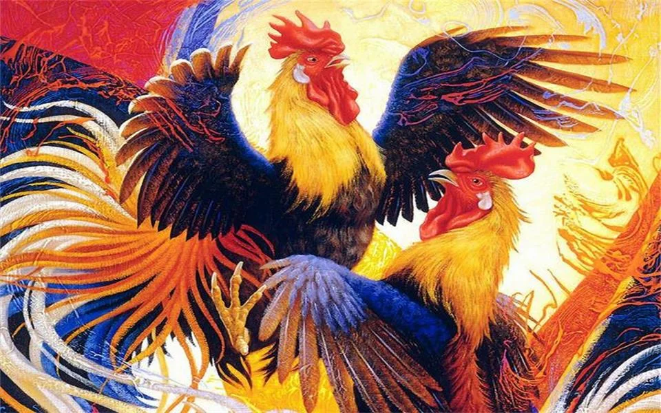 Ilustrasi visual permainan bertema kompetitif di lobi KEPRITOGEL